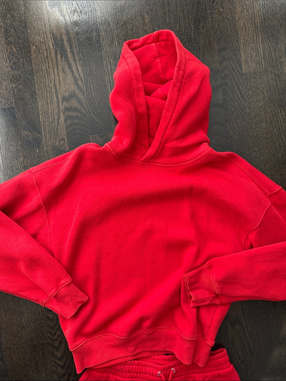 Abercrombie Women’s Sunday Hoodie and High Rise  Sunday Wide Leg Sweatpants - Picture 5 of 14